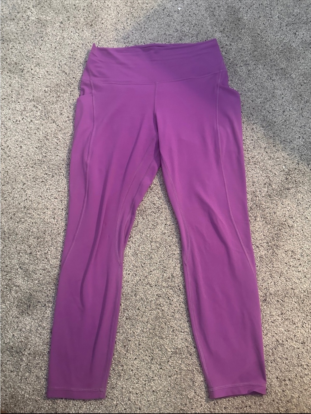 Lululemon Align Leggings 25 inches size 12 Vivid Plum